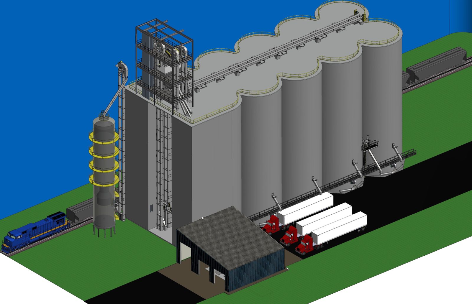 Grain Storage Systems - Design, Layout, & Engineering of Grain, Feed ...